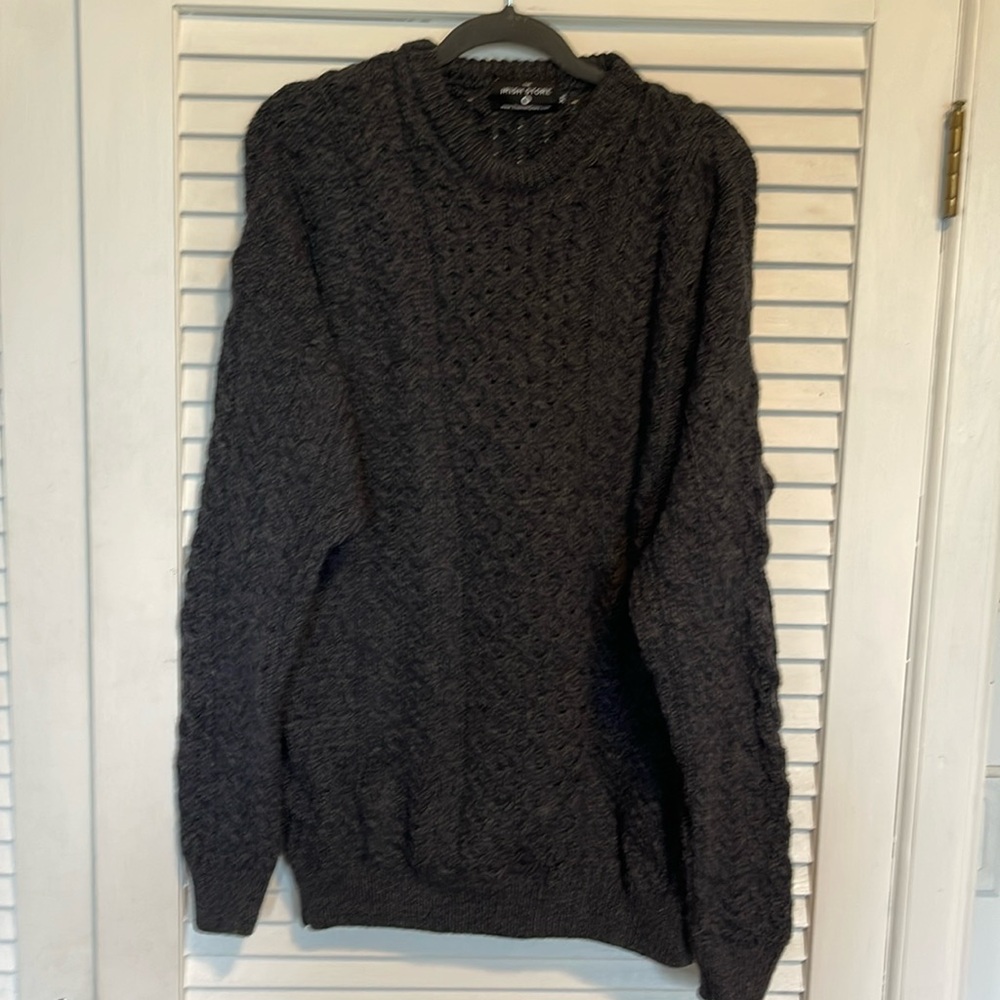 The Irish Store Pure wool sweater Grey XL